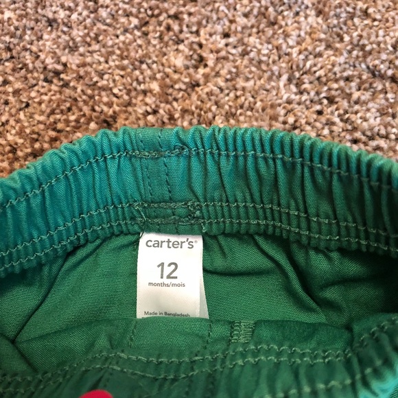 Baby boy green pants - Picture 2 of 2